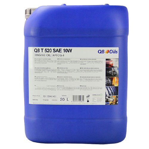 Моторное масло Q8 T 520 SAE 10W, 20л